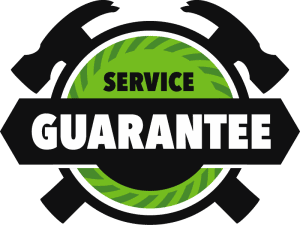 Kruse Corp Service Guarantee Badge Green